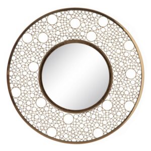 ESPEJO PARED ORO HIERRO 71,50 X 1,90 X 71,50 CM