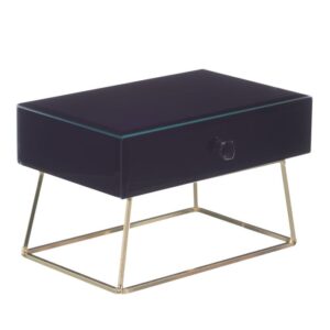 JOYERO NEGRO CRISTAL DECORACIÓN 20 X 13 X 12,50 CM