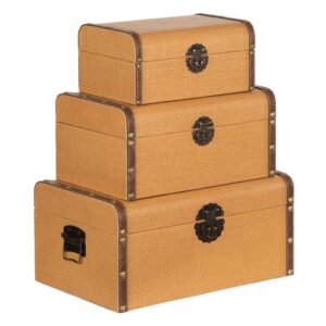 BAÚL NATURAL DM-RATÁN DECORACIÓN PEQUEÑO