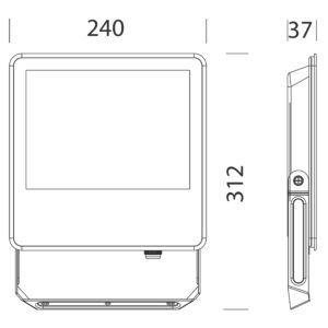Proyector Led 150W Luz Neutra